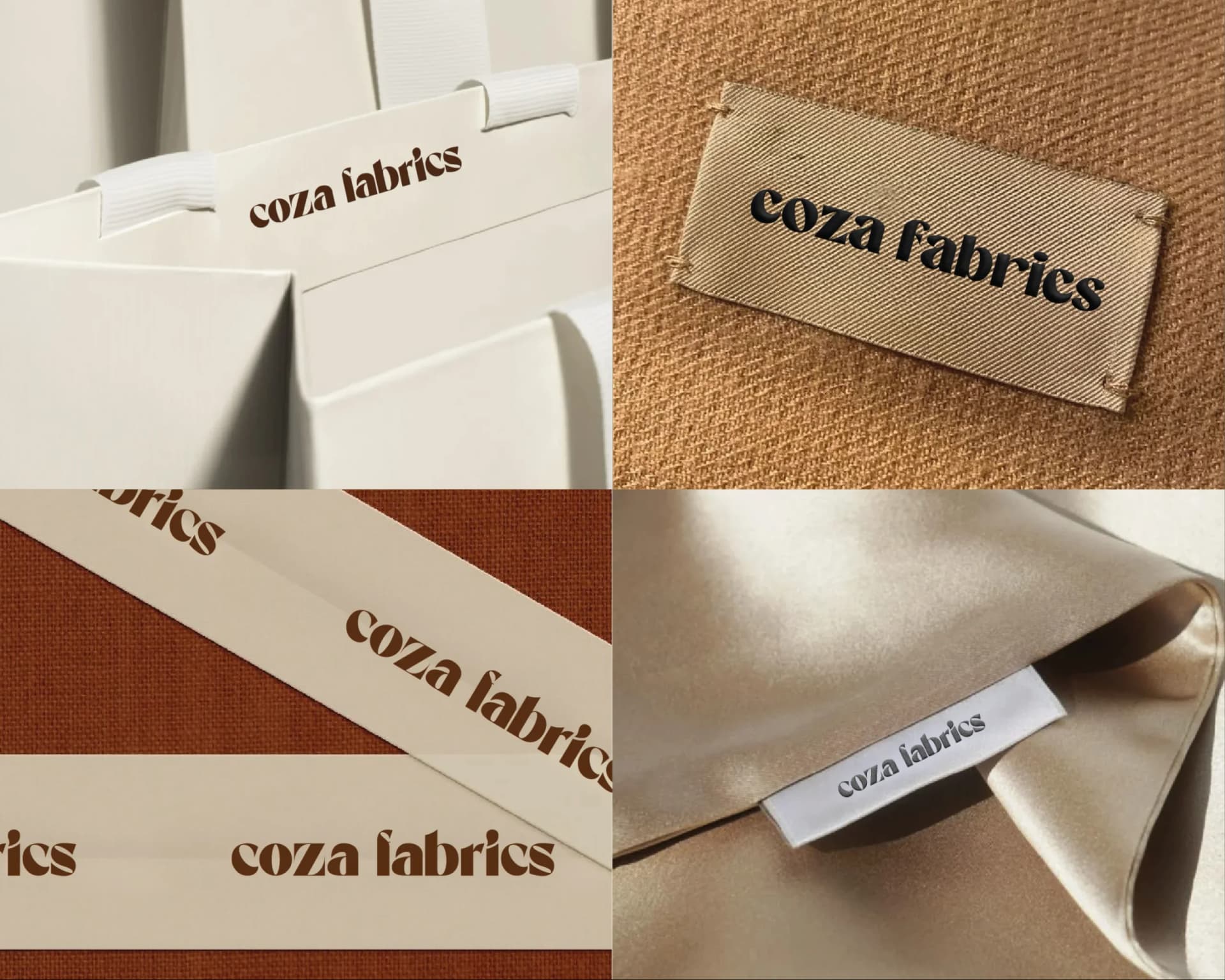 Coza Fabrics — Gordijnen branding, beeld 3